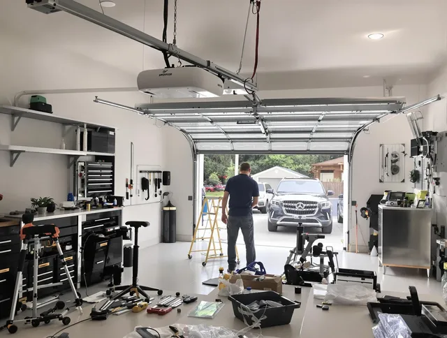 Garage door opener installation by Killingly Garage Door Repair in Killingly